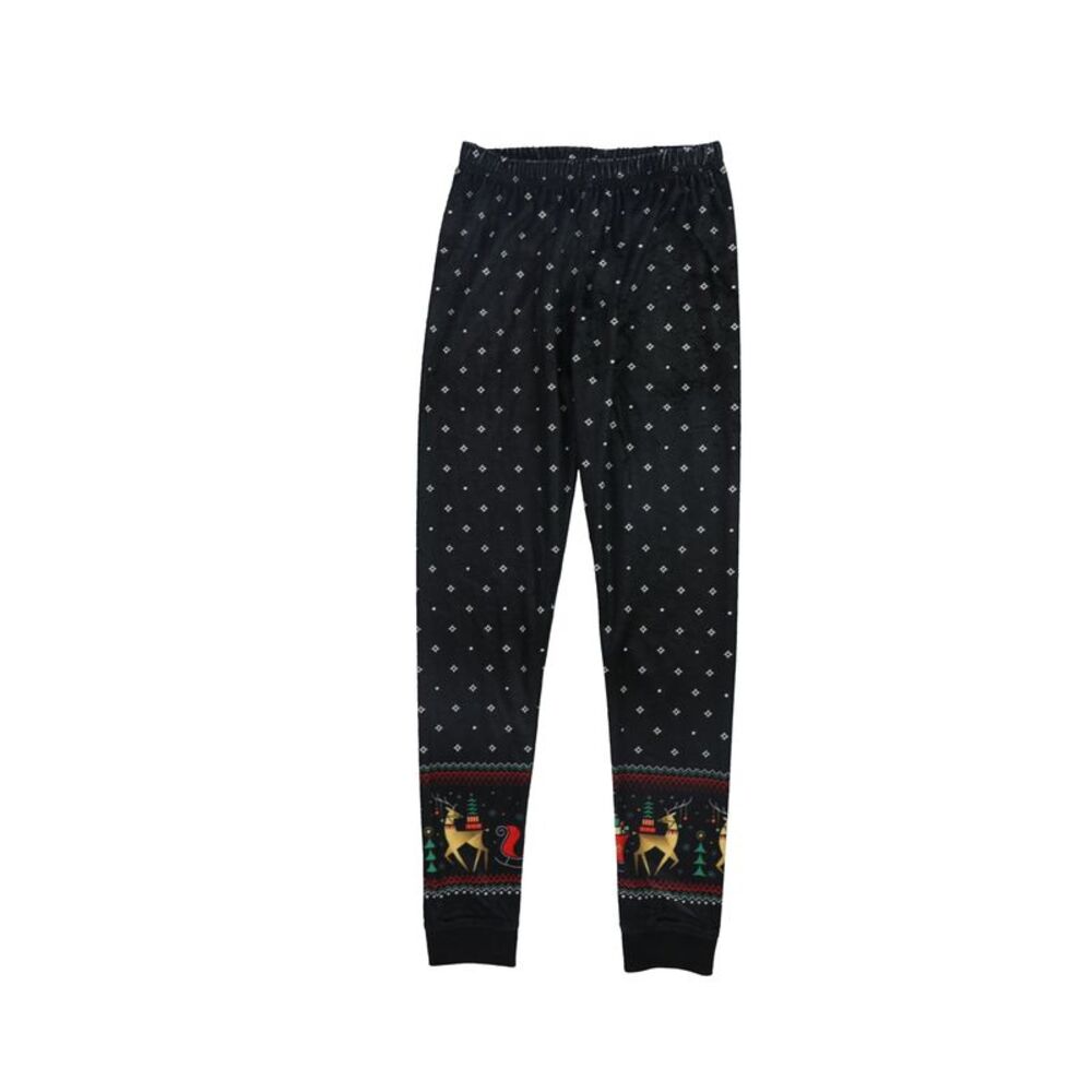 Tags Weekly Girls Big Kids Reindeer Pajama Jogger Pants, NWT